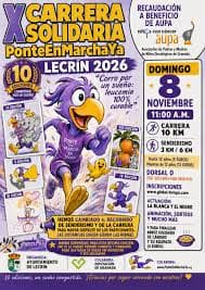 X Carrera Solidaria PonteEnMarchaYa Lecrín 2026