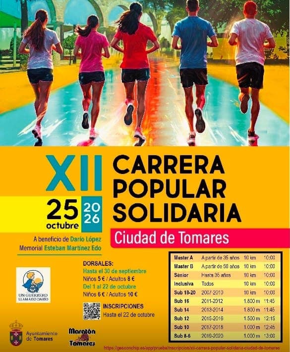 XII Carrera Solidaria Ciudad de Tomares