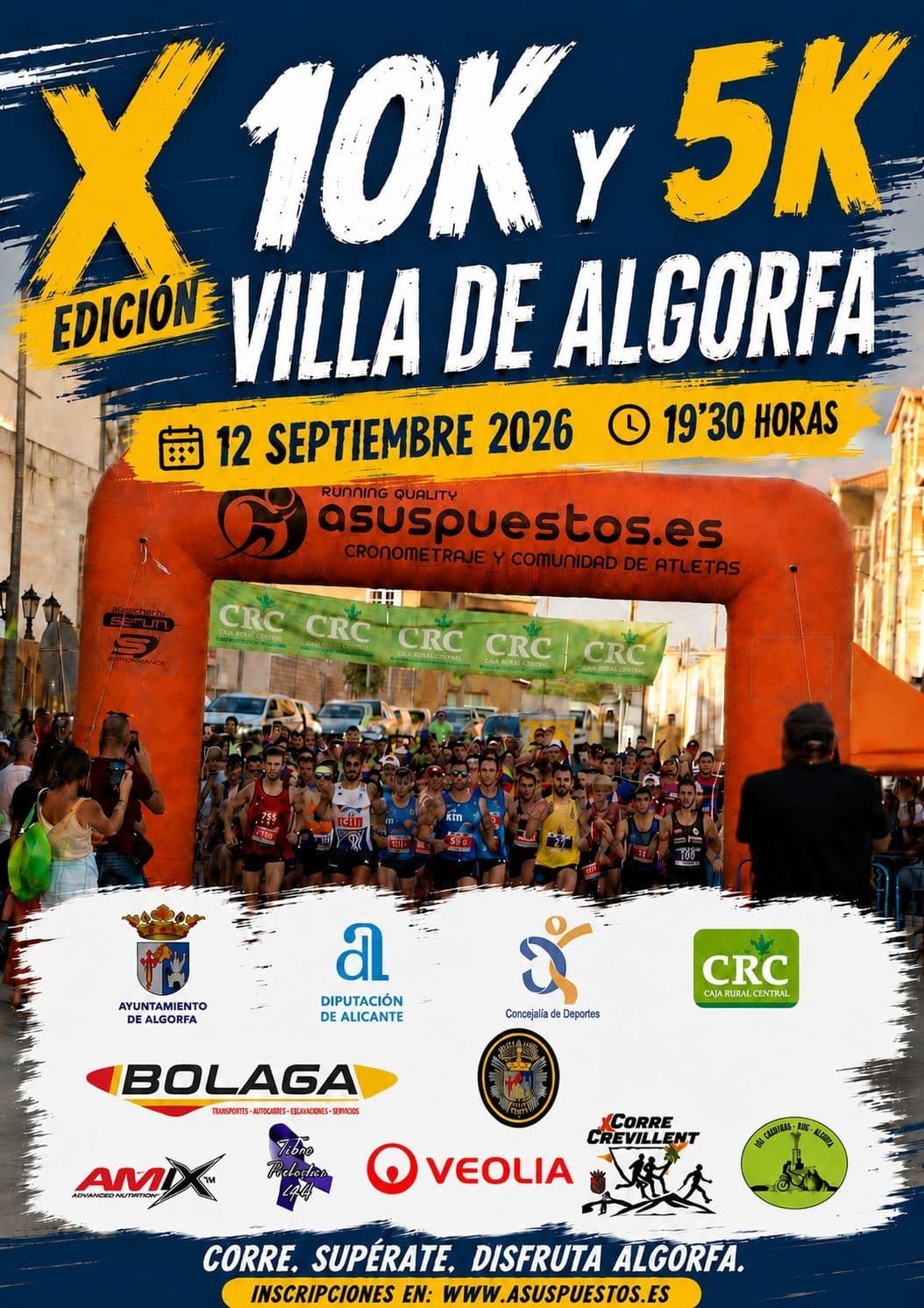 X Carrera Nocturna 10K-5K Villa de Algorfa