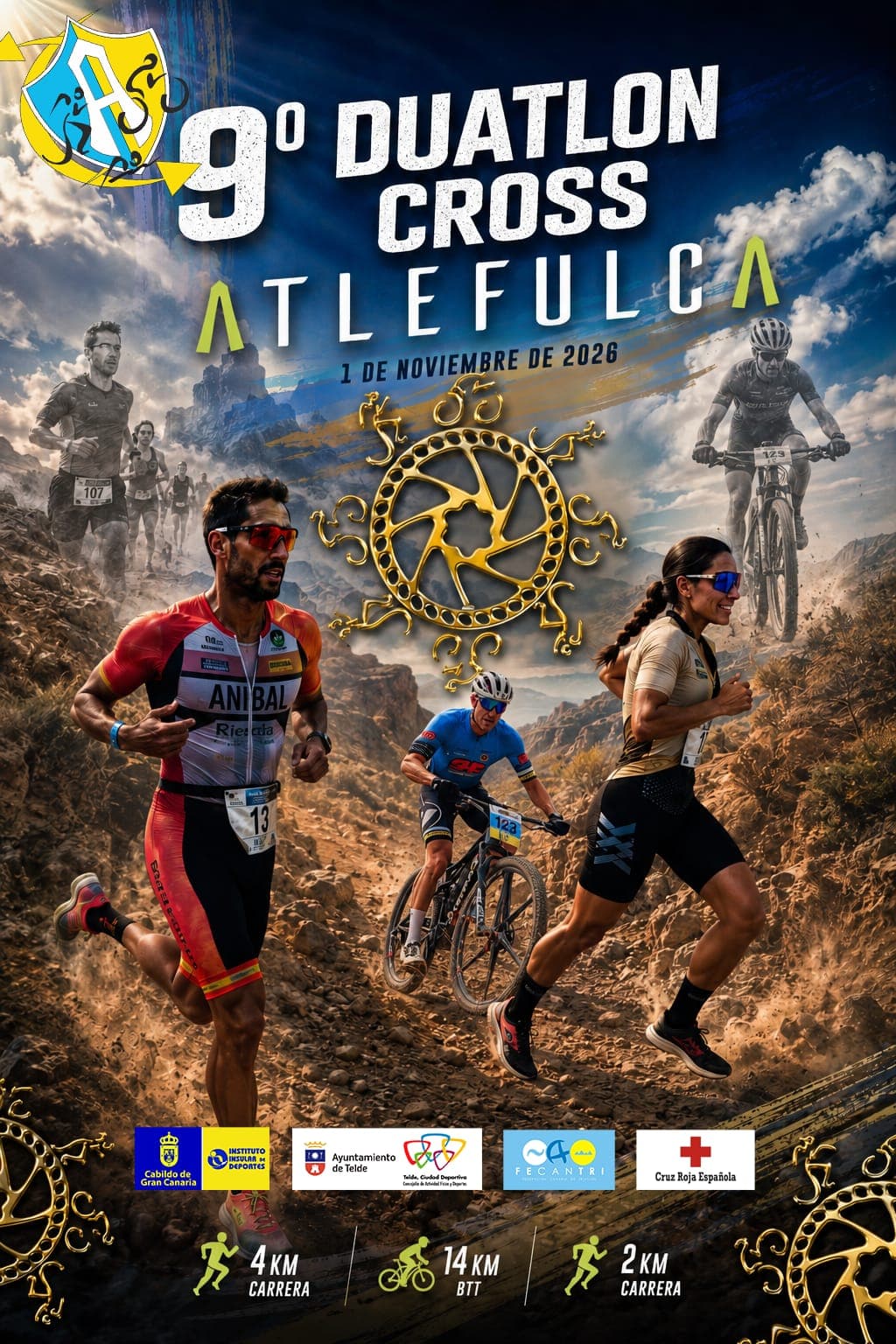IX Duatlón Cross Atlefulca