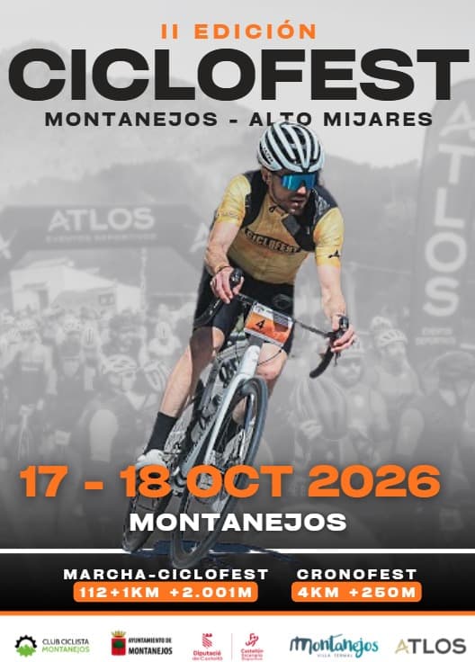 CicloFest Montanejos - Alto Mijares 2026
