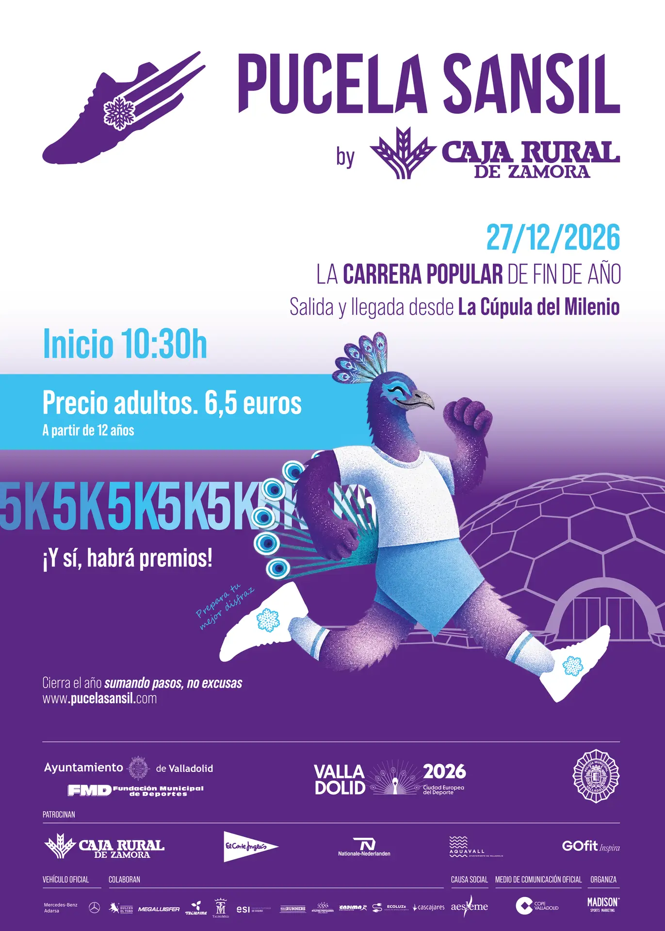 Pucela Sansil 2026 - San Silvestre de Valladolid