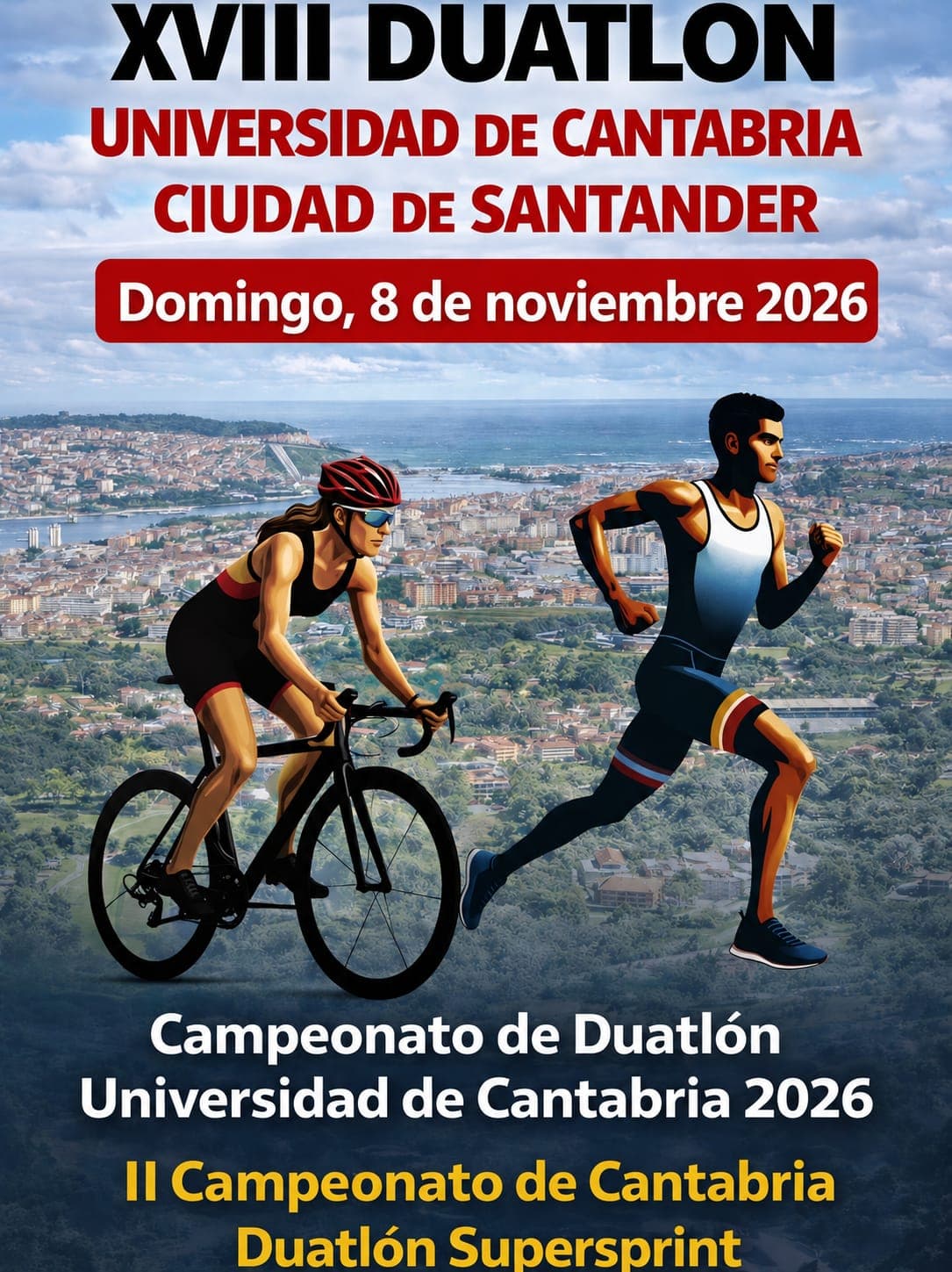 XVIII Duatlón Universidad de Cantabria Ciudad de Santander