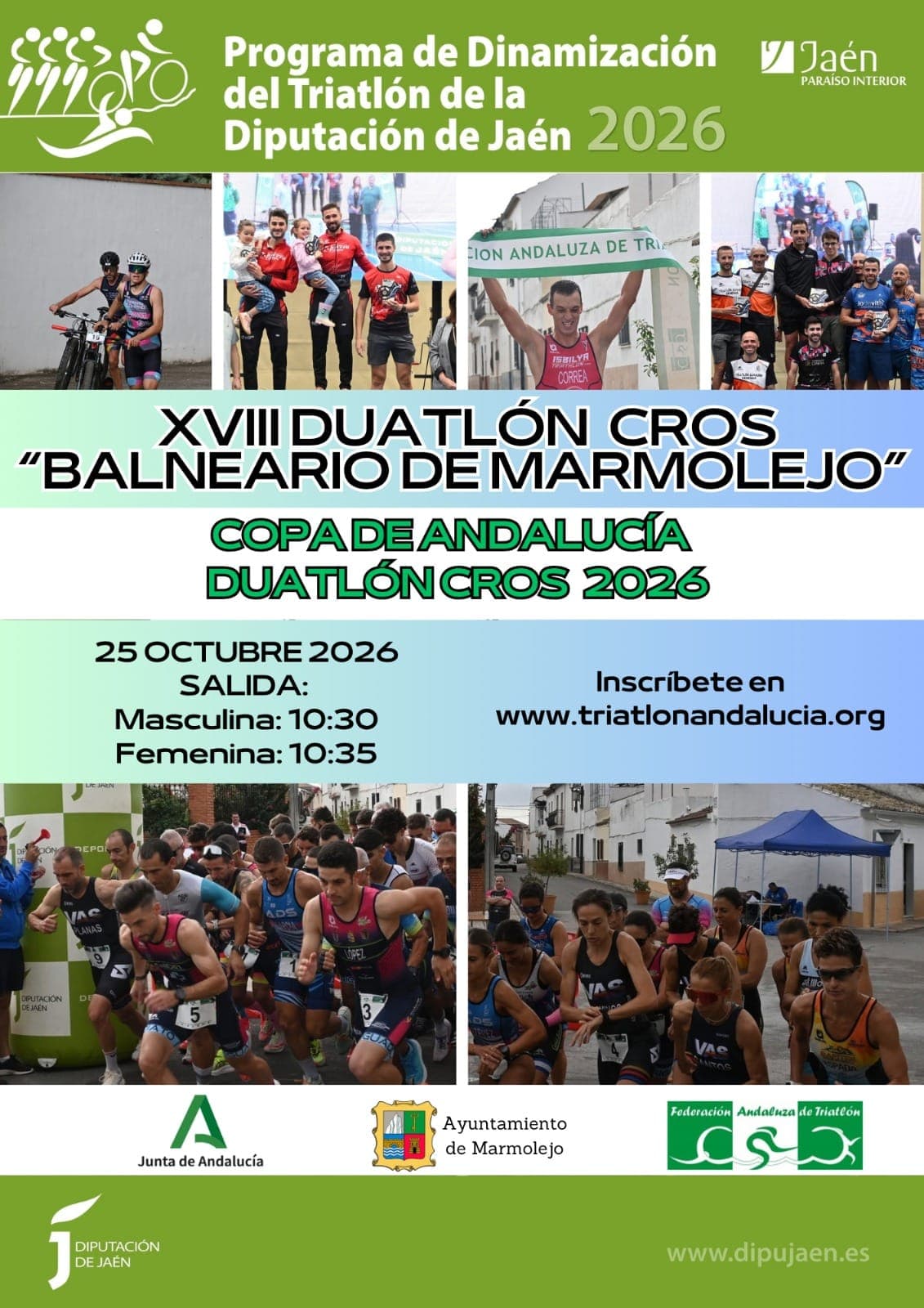 XVIII Duatlón Cros Balneario de Marmolejo