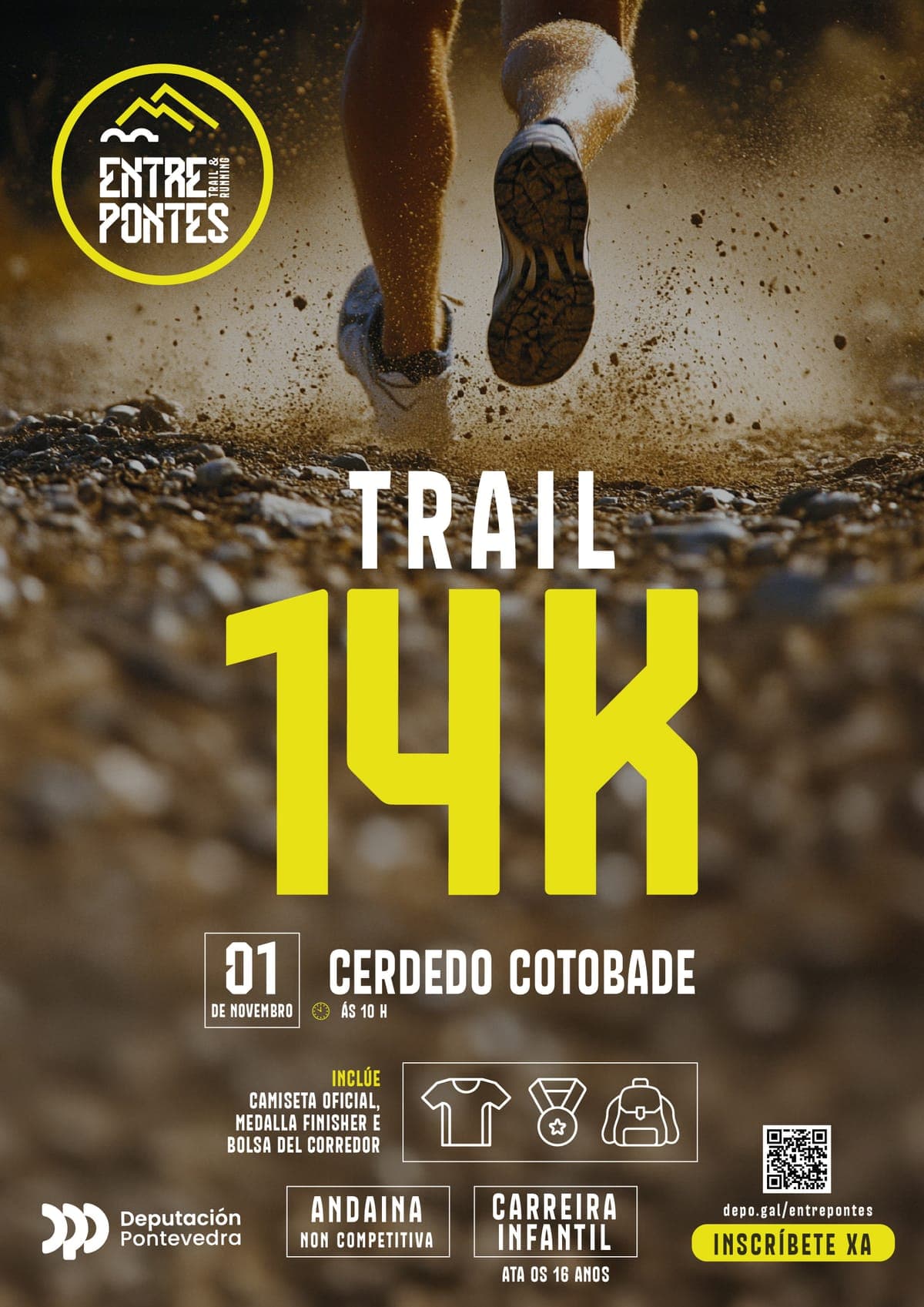Entre Pontes 2026 - Xornada 4: Trail 14K Cerdedo-Cotobade