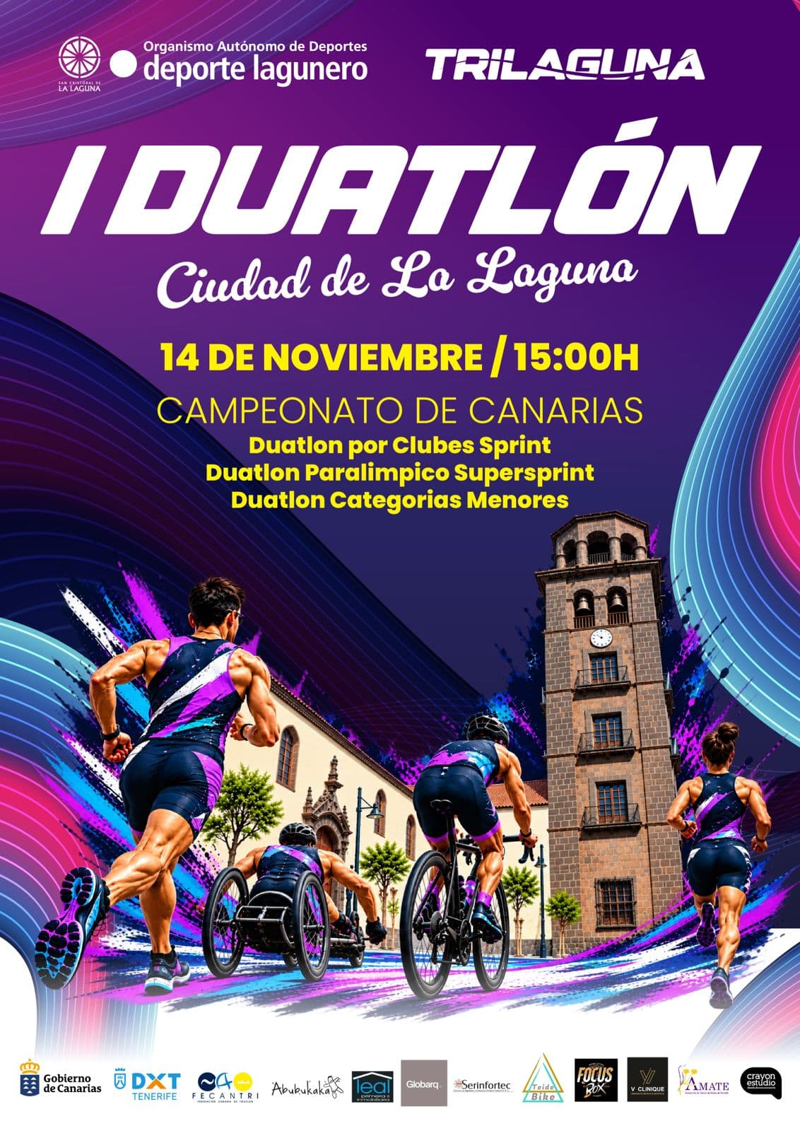 I Duatlón Ciudad de La Laguna