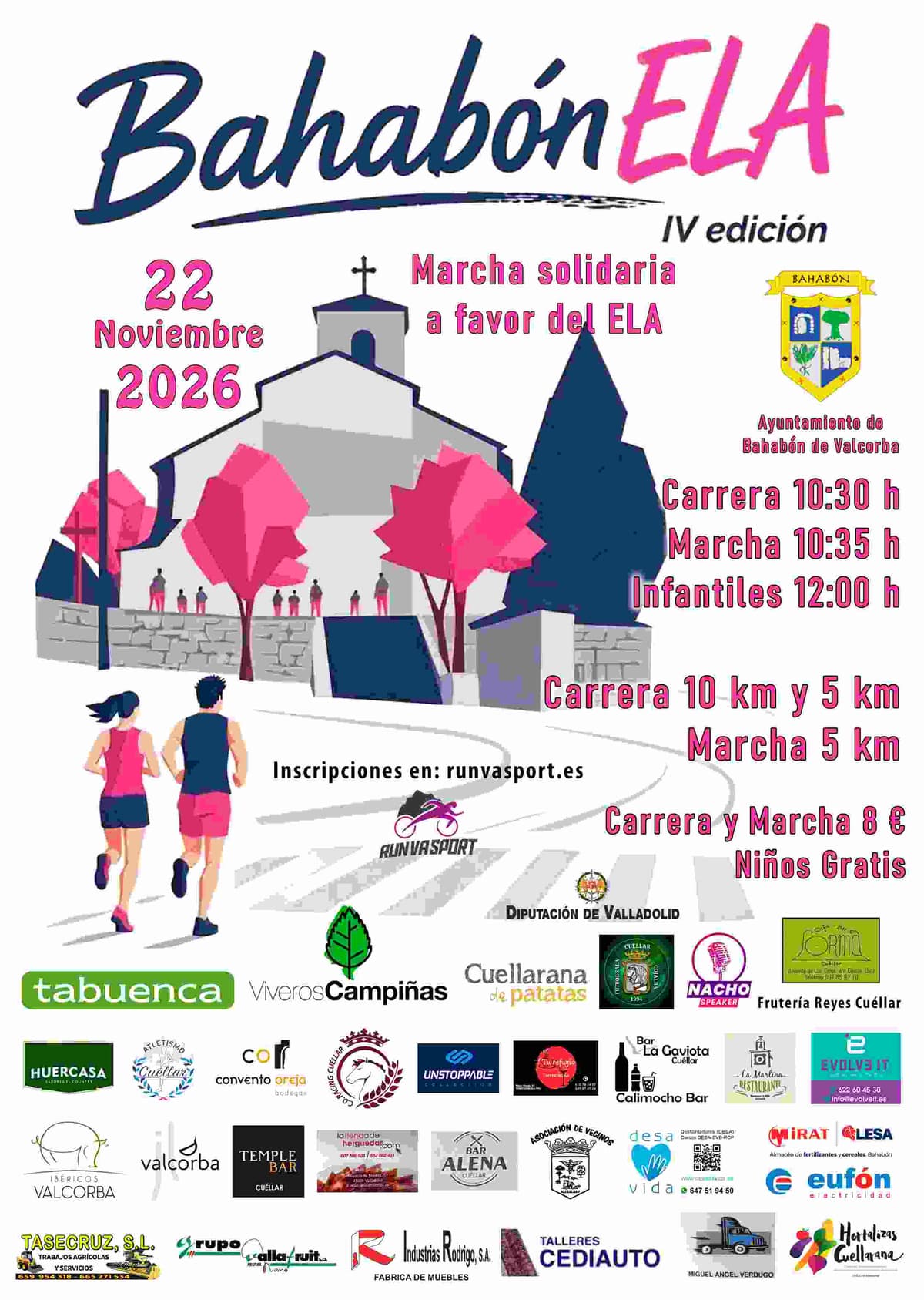 IV Carrera Popular Bahabónela y Marcha Solidaria a favor del ELA