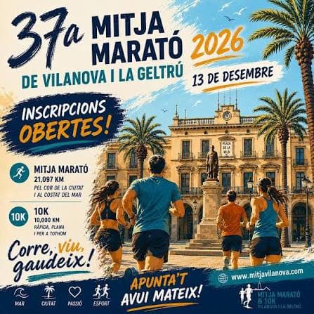 Mitja Marató i 10K Ciutat de Vilanova i la Geltrú