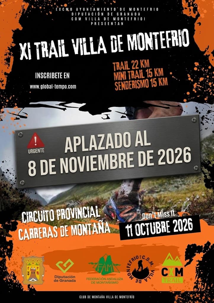 XI Trail Villa de Montefrío